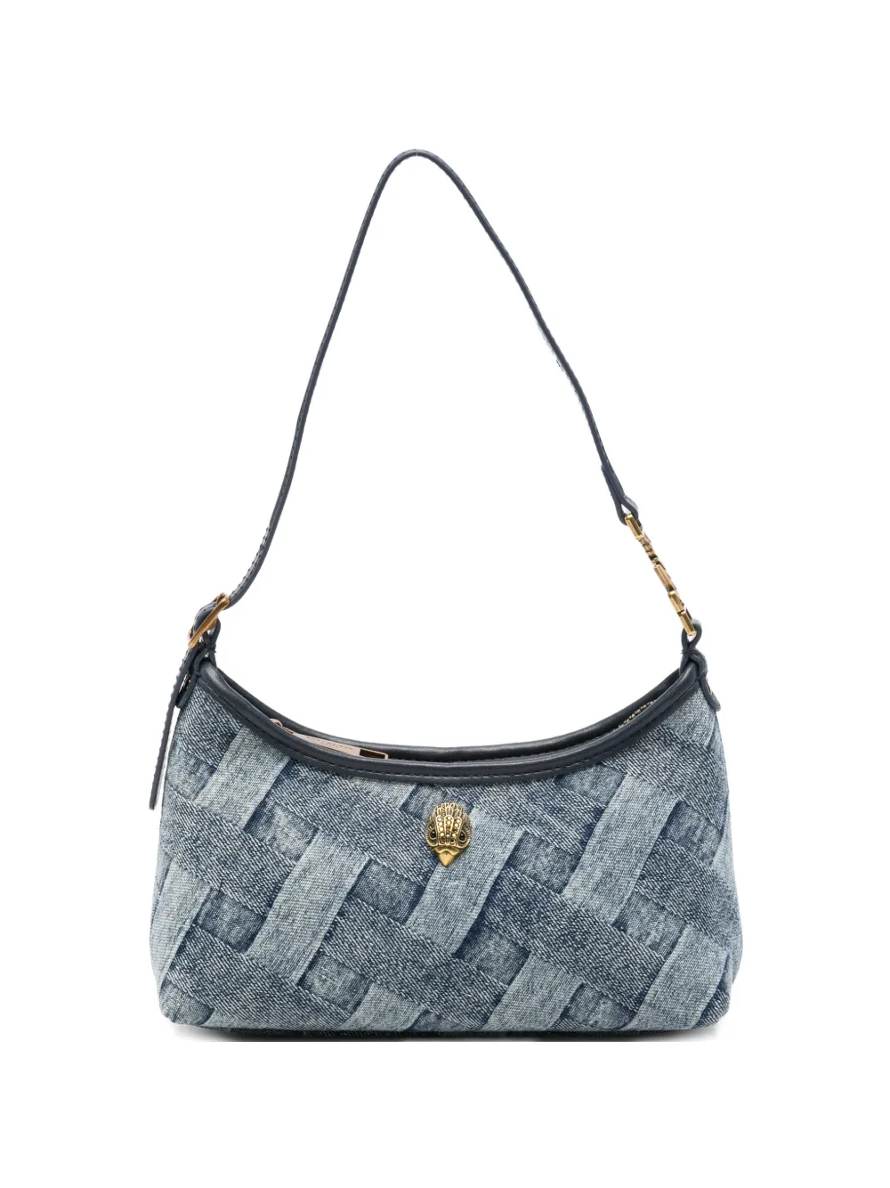 Kurt Geiger Kurt Sling denim shoulder bag - Blu