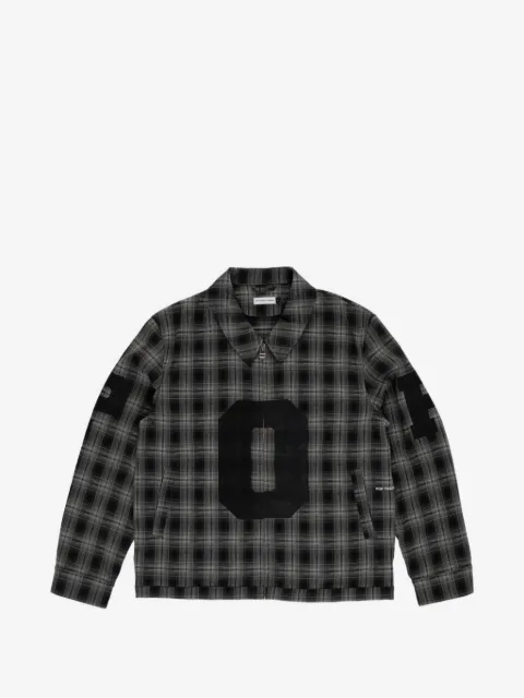 Pop Trading Company checked overshirt