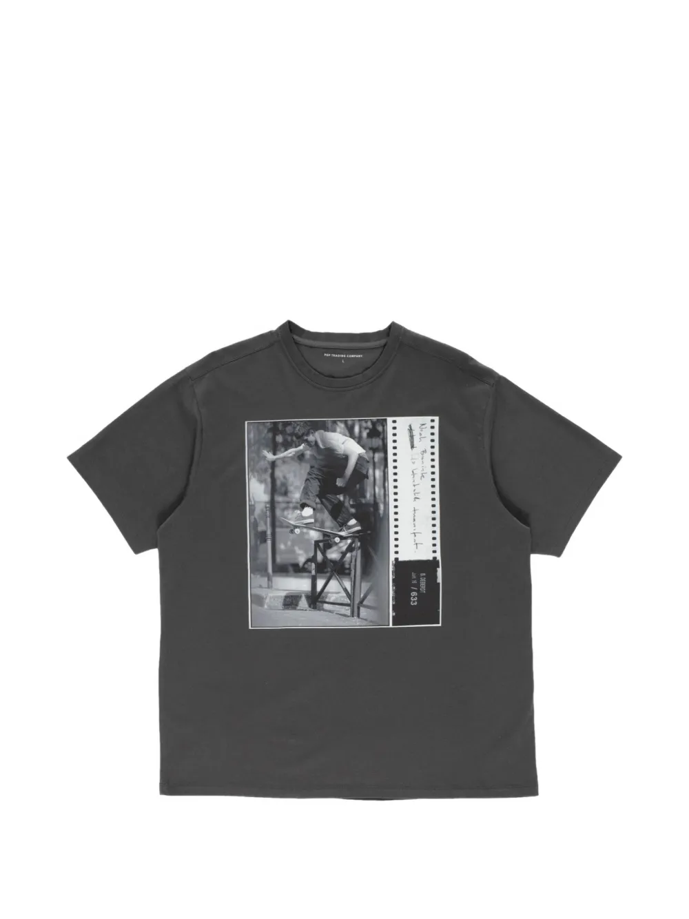 Pop Trading Company pop deberdt print T-shirt - Grau