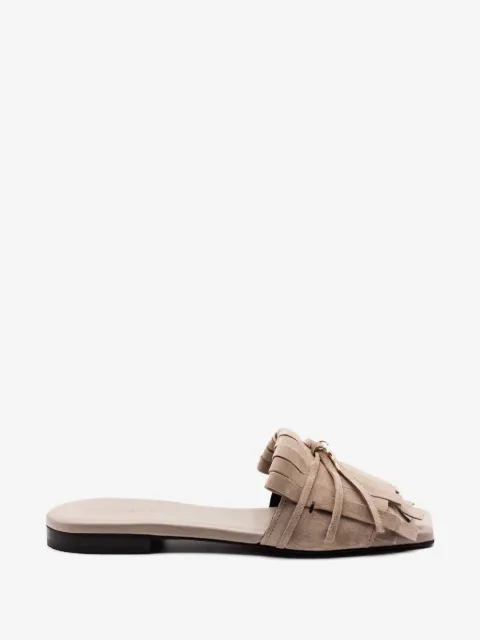 Donnarì mules de gamuza