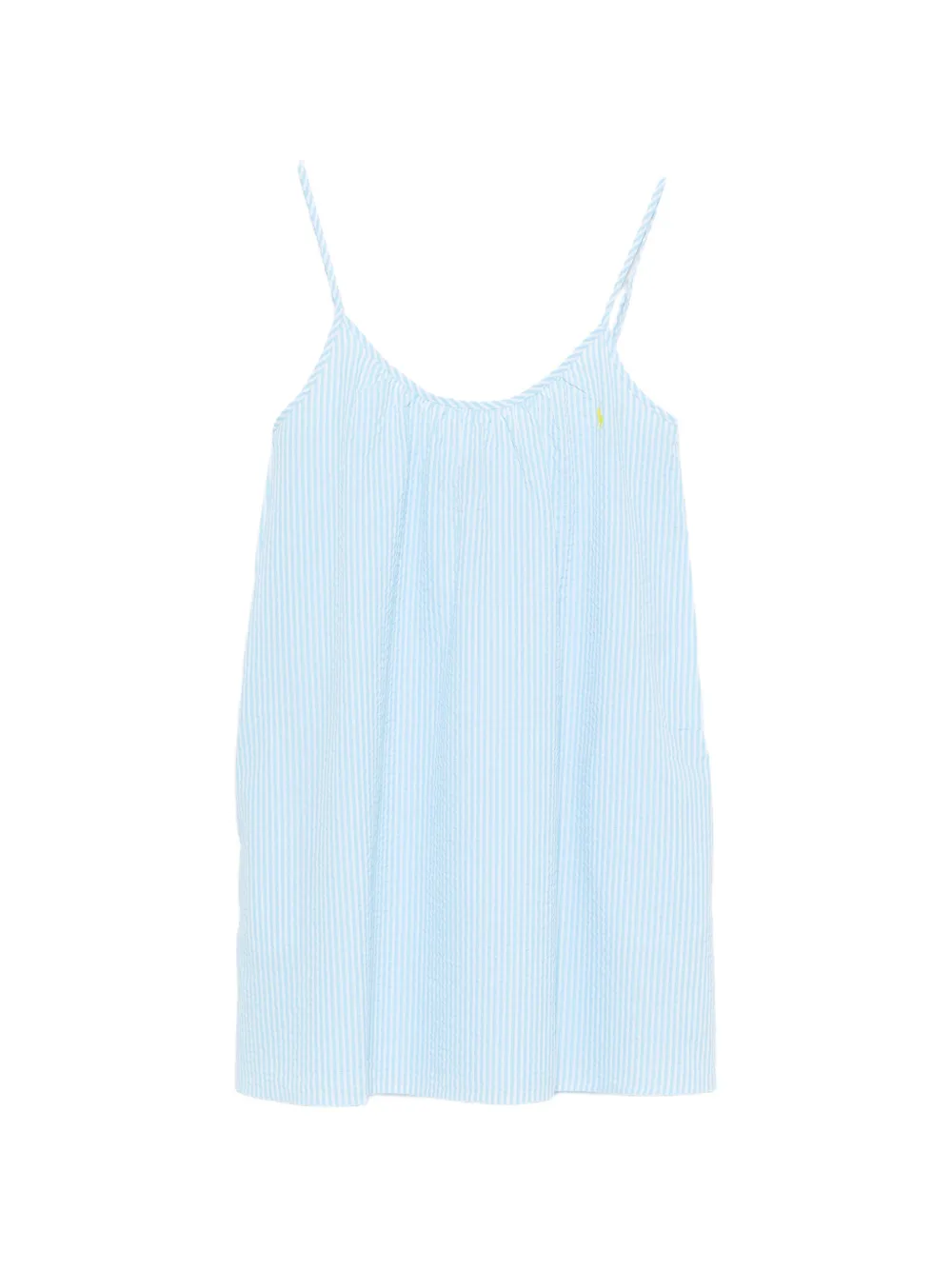 Polo Ralph Lauren seersucker slip nightdress - Blu