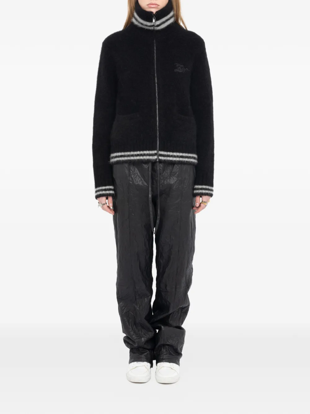  Zadig&voltaire Gildas Mohair Jacket - Black 