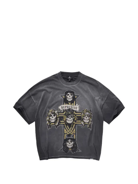Represent Guns N' Roses cross T-shirt