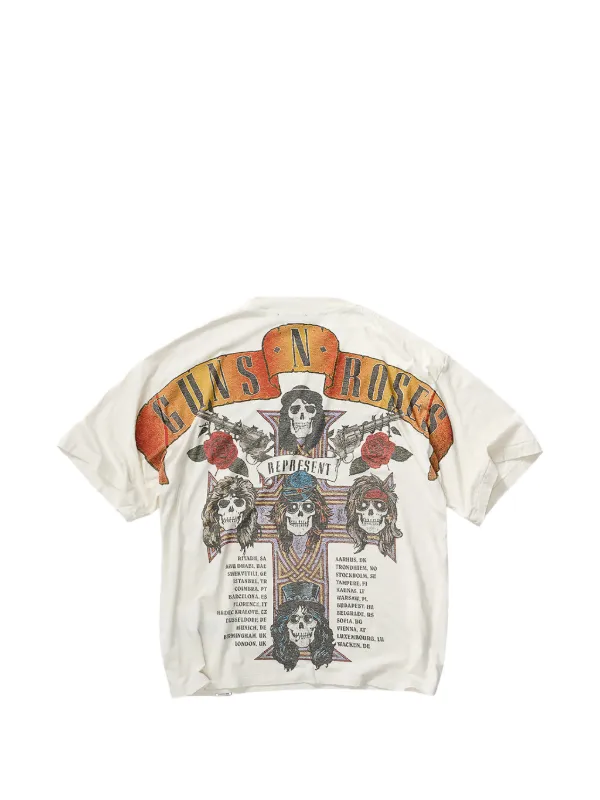 Represent Guns N' Roses Tour T-shirt | Neutrals | FARFETCH
