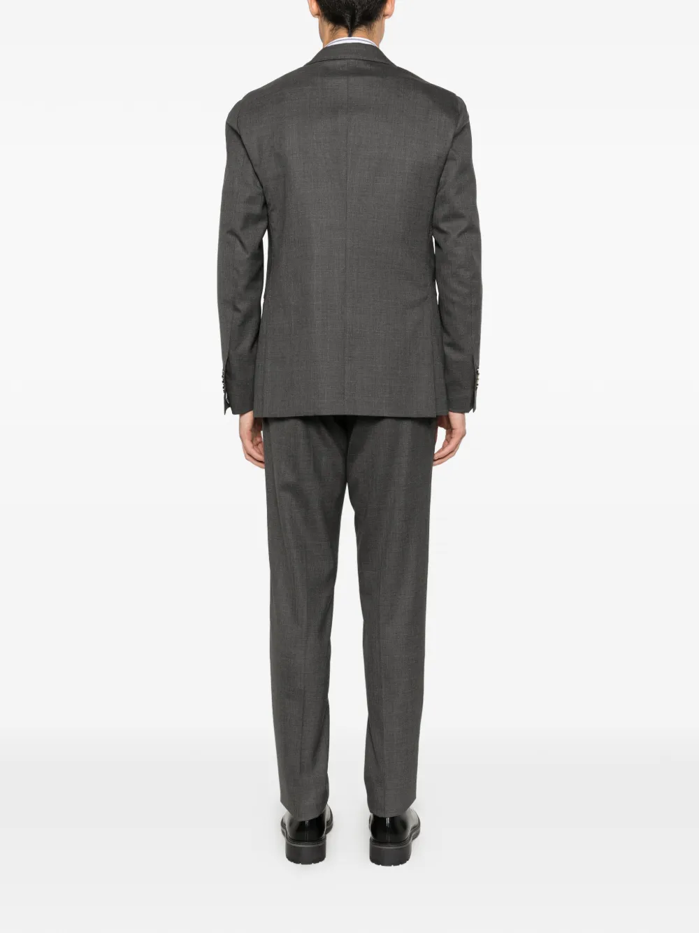 Lardini Pak met knoopsluiting Grijs