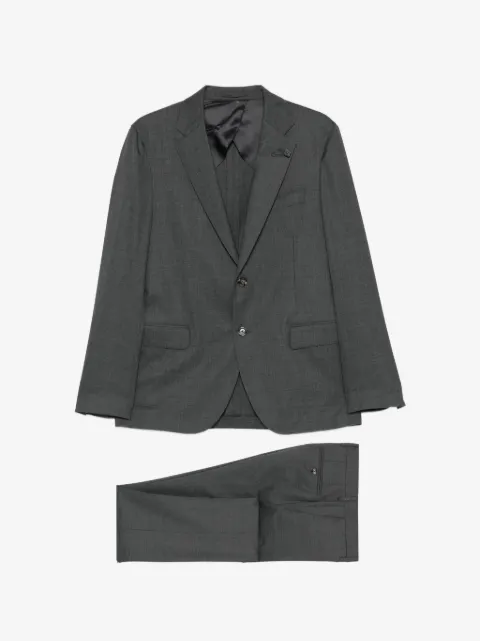 Lardini button-fastening suit