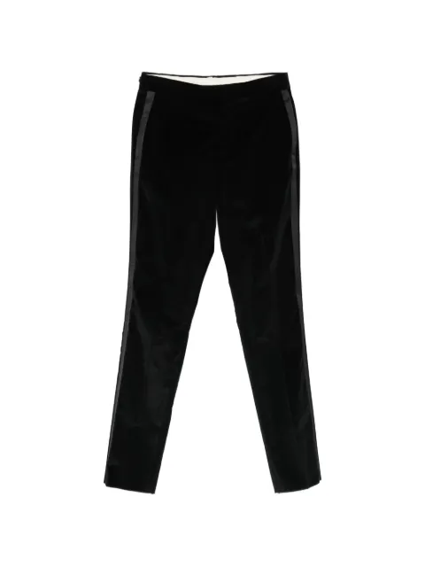 Paul Smith stripe velvet trousers