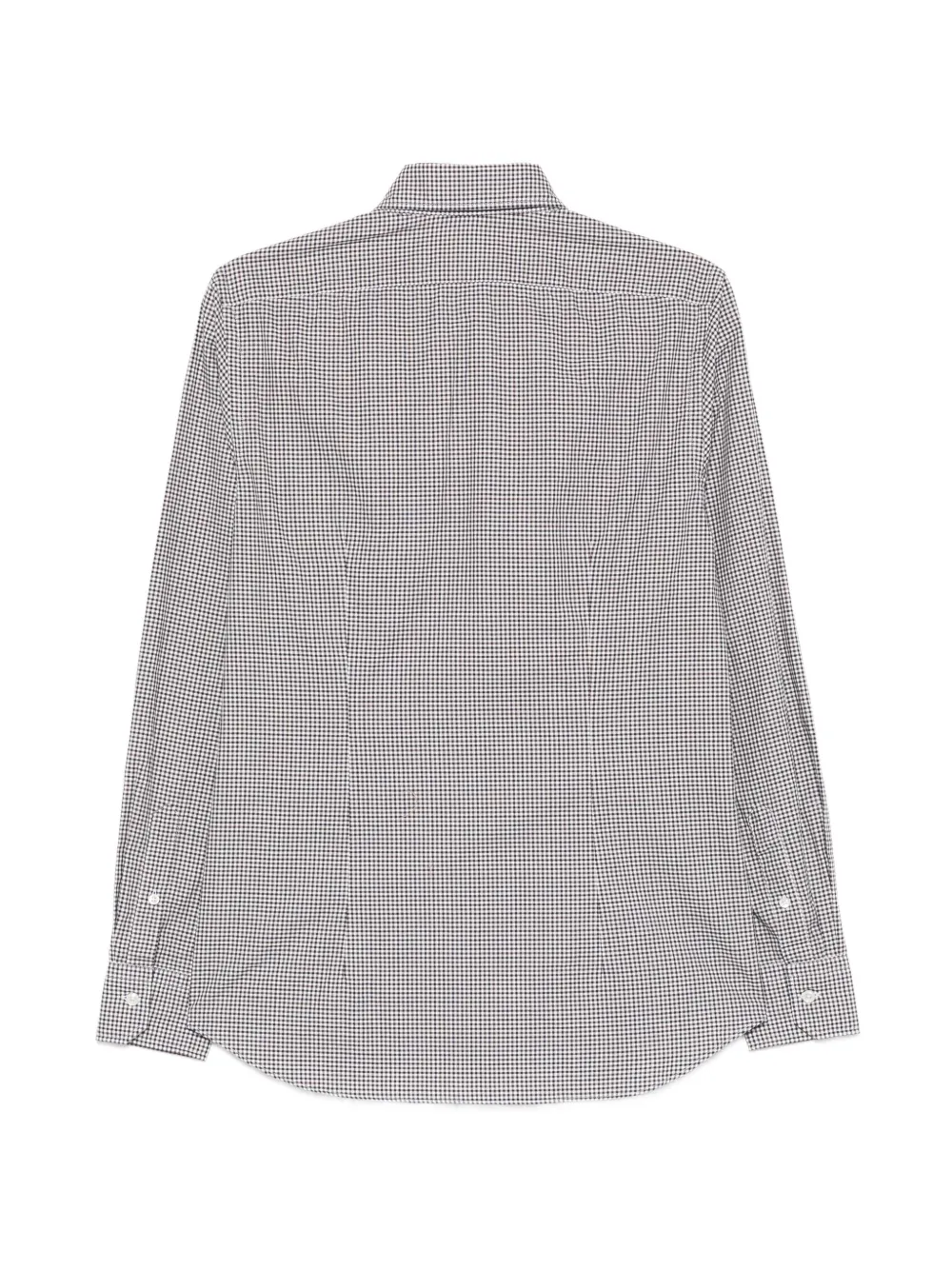 Dell'oglio buttoned check shirt