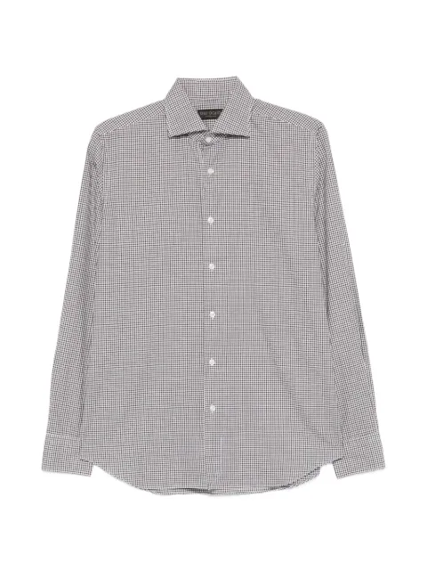 Dell'oglio buttoned check shirt