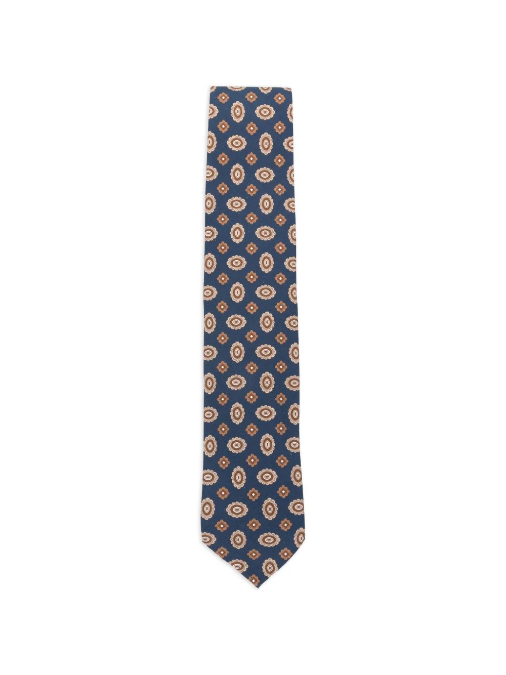 Lardini patterned tie | Blue