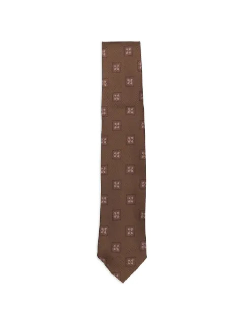 Lardini flower-pattern tie