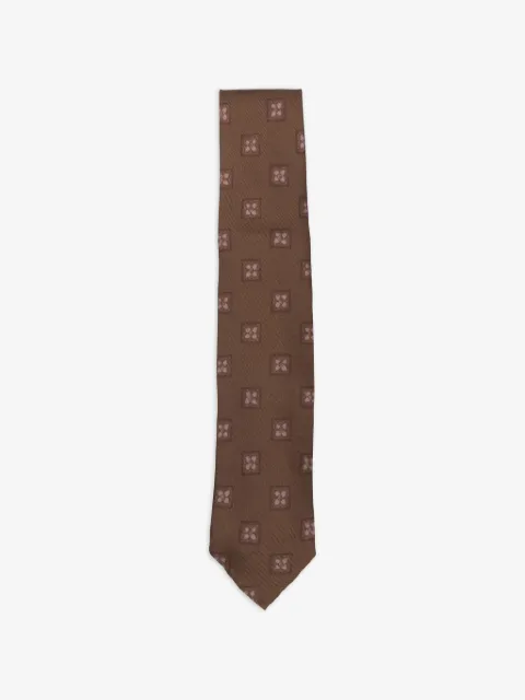 Lardini flower-pattern tie