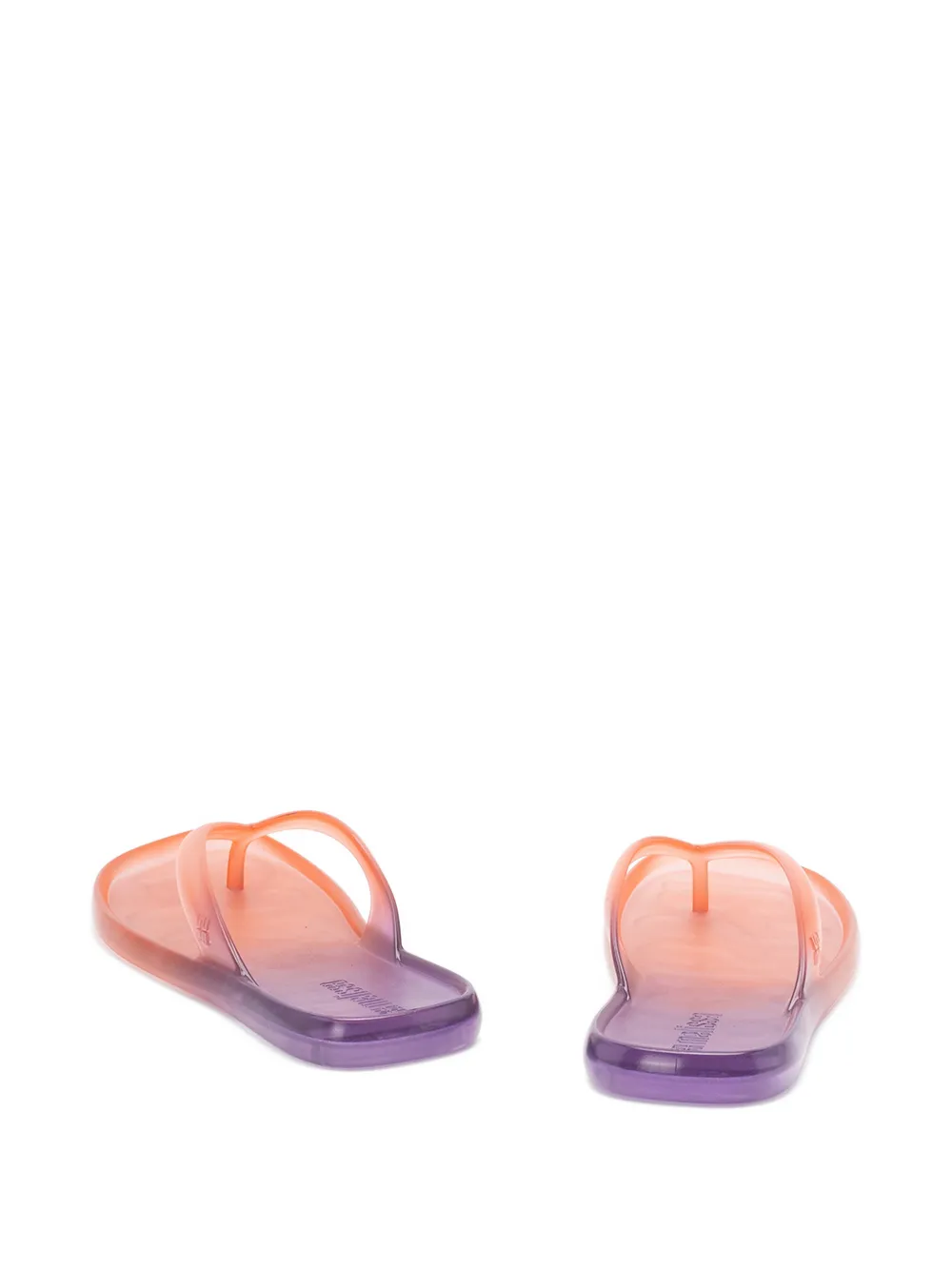 Melissa Beachwear teenslippers Oranje