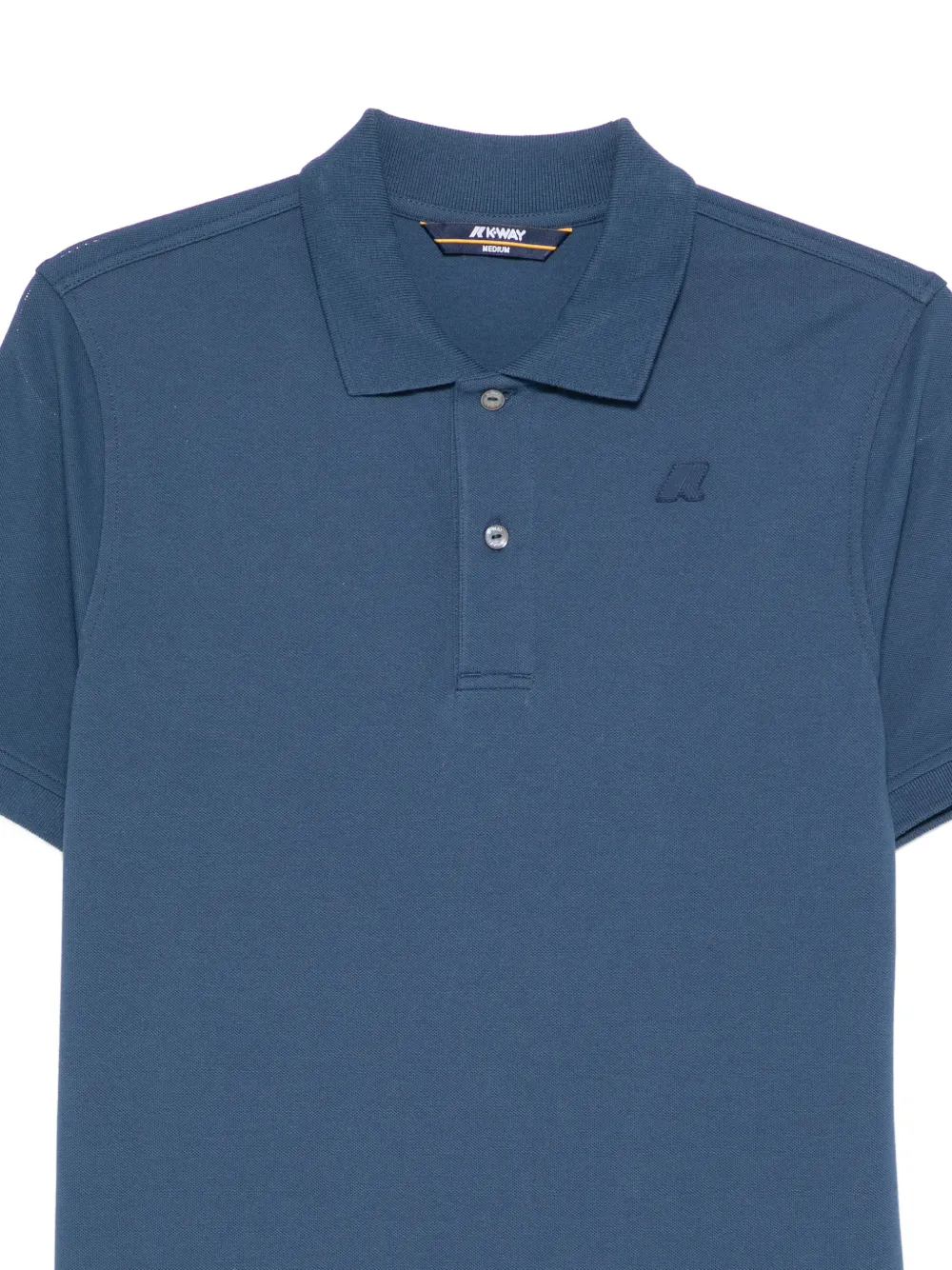 K-Way Amedee poloshirt met logo Blauw
