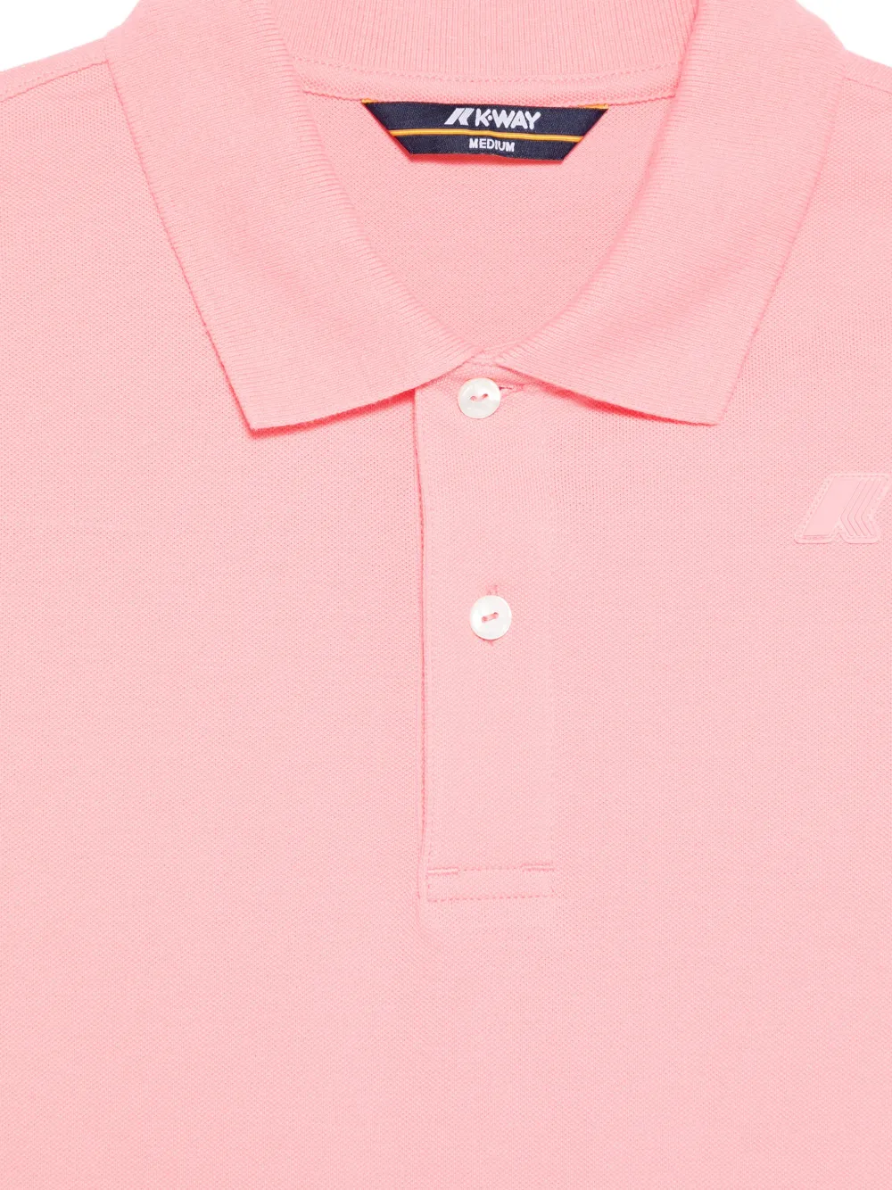 K-Way Amedee piqué poloshirt Roze