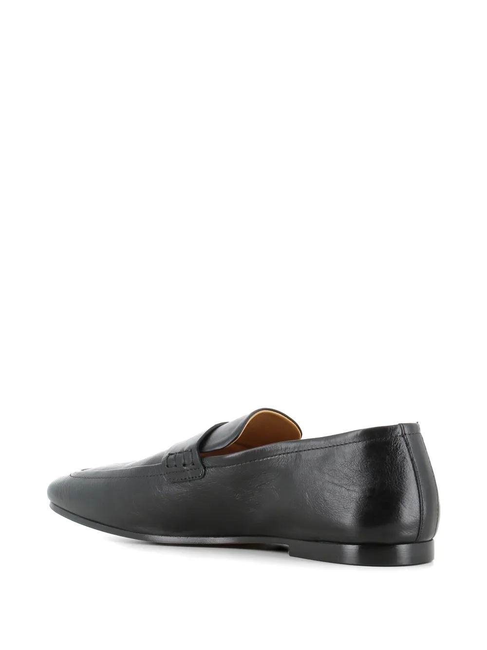 Henderson Baracco Loafers met vierkante neus Zwart
