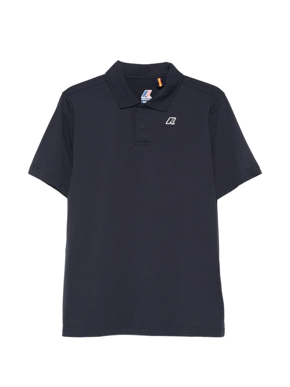 K-Way Decouvrir logo polo shirt - Blu