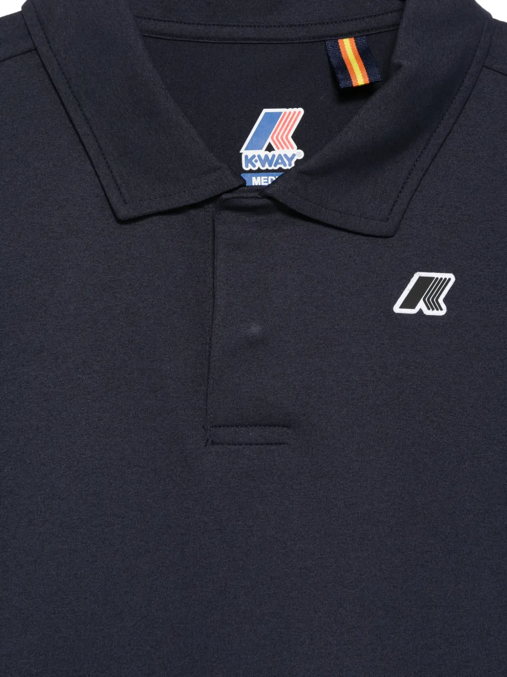 K-Way Decouvrir poloshirt met logo Blauw