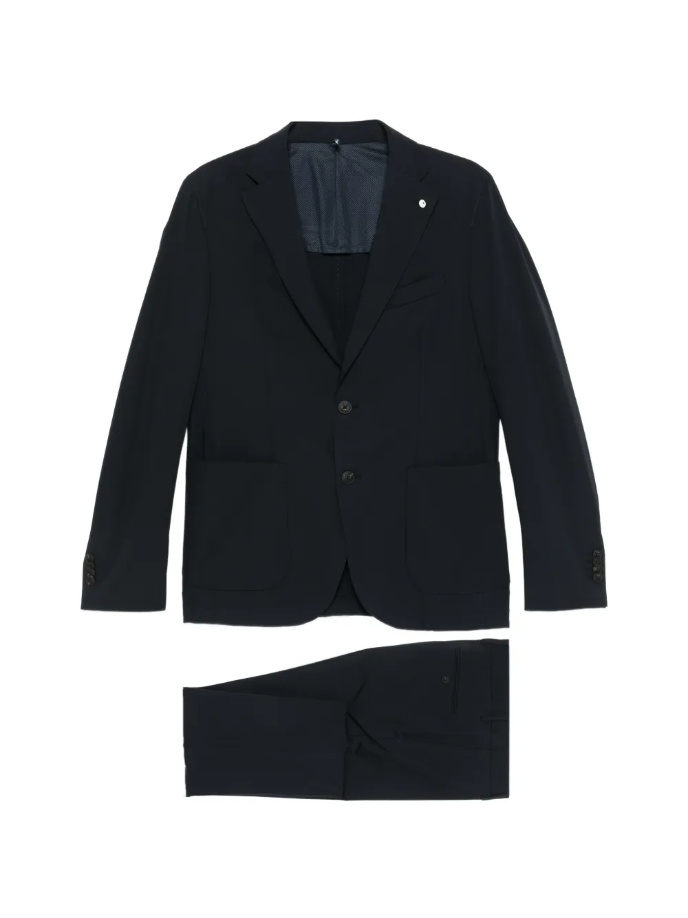 L.B.M. 1911 single-breasted notch-lapel suit - Blu