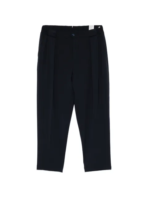 L.B.M. 1911 pleated elasticated-waist trousers