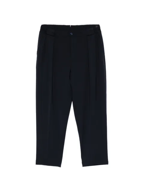 L.B.M. 1911 pleated elasticated-waist trousers