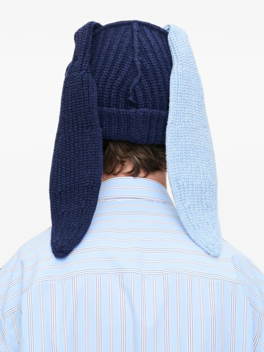 Charles Jeffrey Loverboy Chunky Rabbit Beanie | Blue | FARFETCH