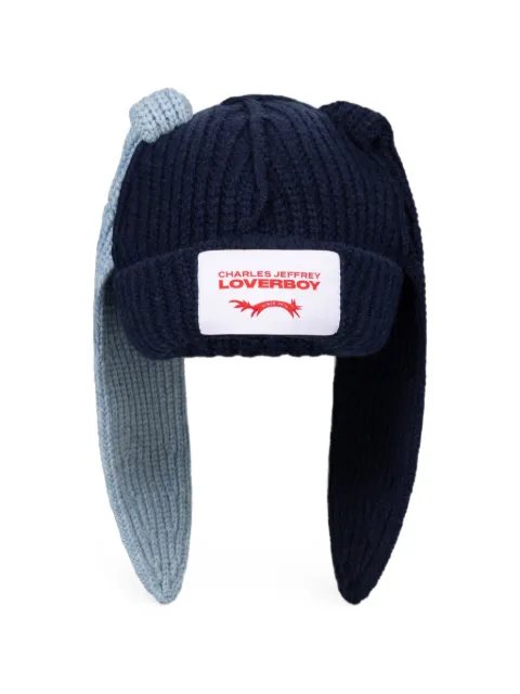 Charles Jeffrey Loverboy Chunky rabbit beanie