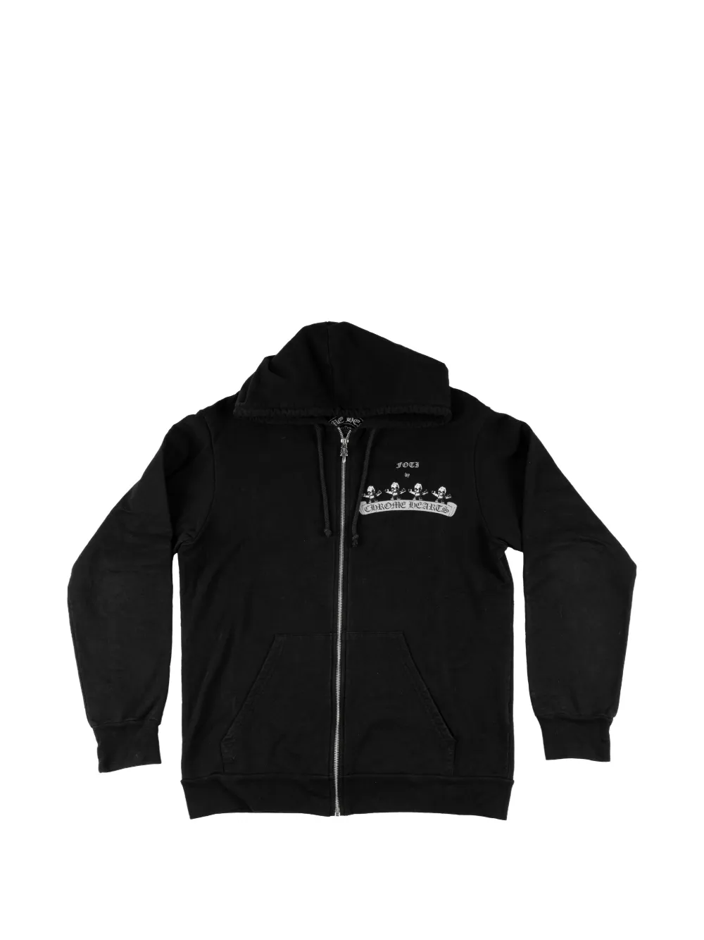 Chrome Hearts Foti zip-up hoodie - Nero
