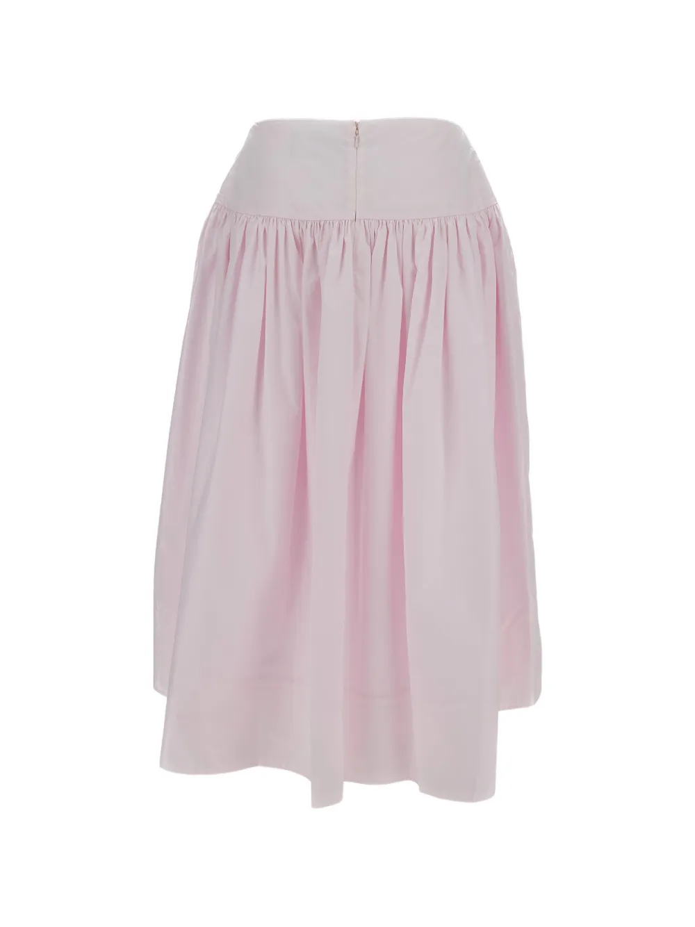  Simone Rocha Gathered Midi Skirt - Pink 