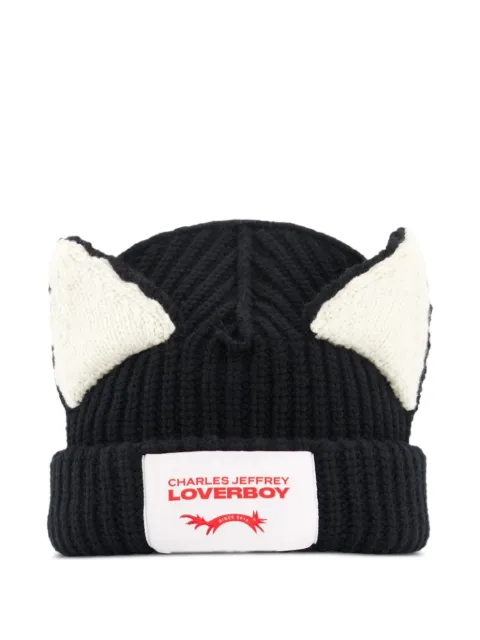 Charles Jeffrey Loverboy Chunky Ears beanie hat