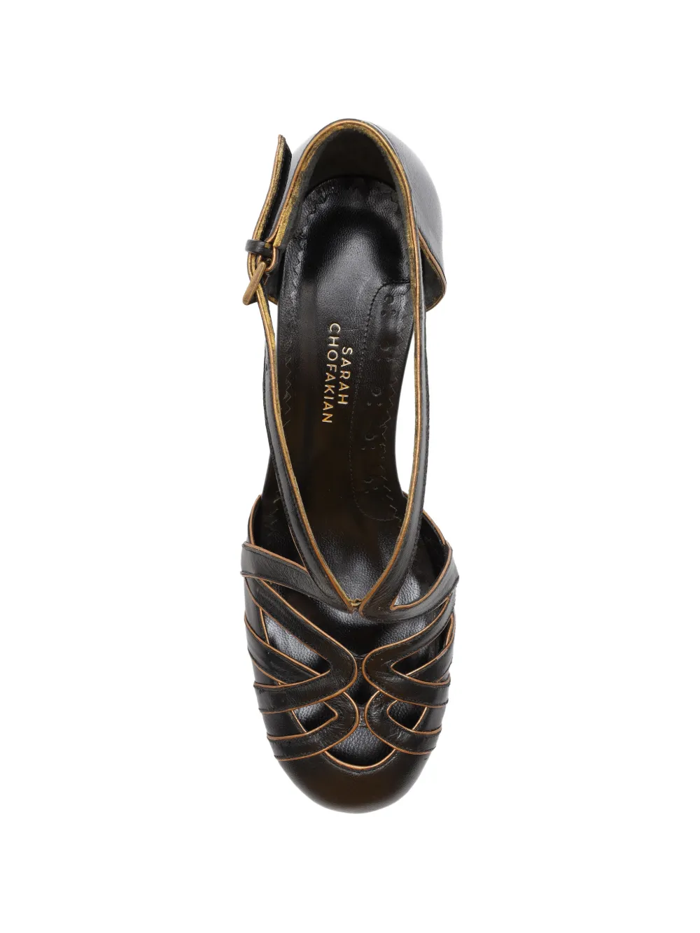 Sarah Chofakian Palazzo Brera pumps Zwart