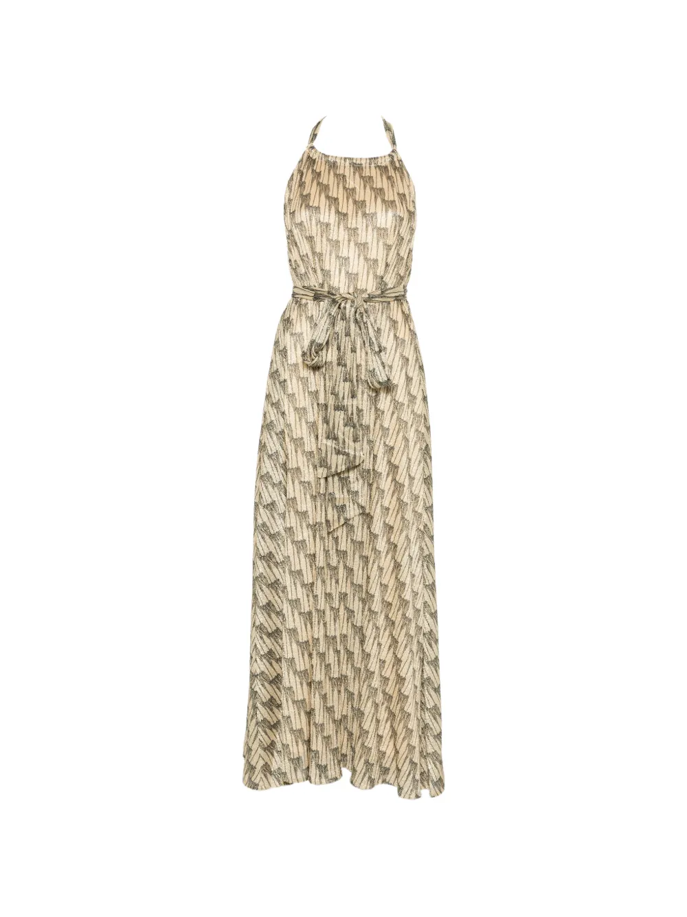 Siyu Ars tie-belt maxi dress - Oro