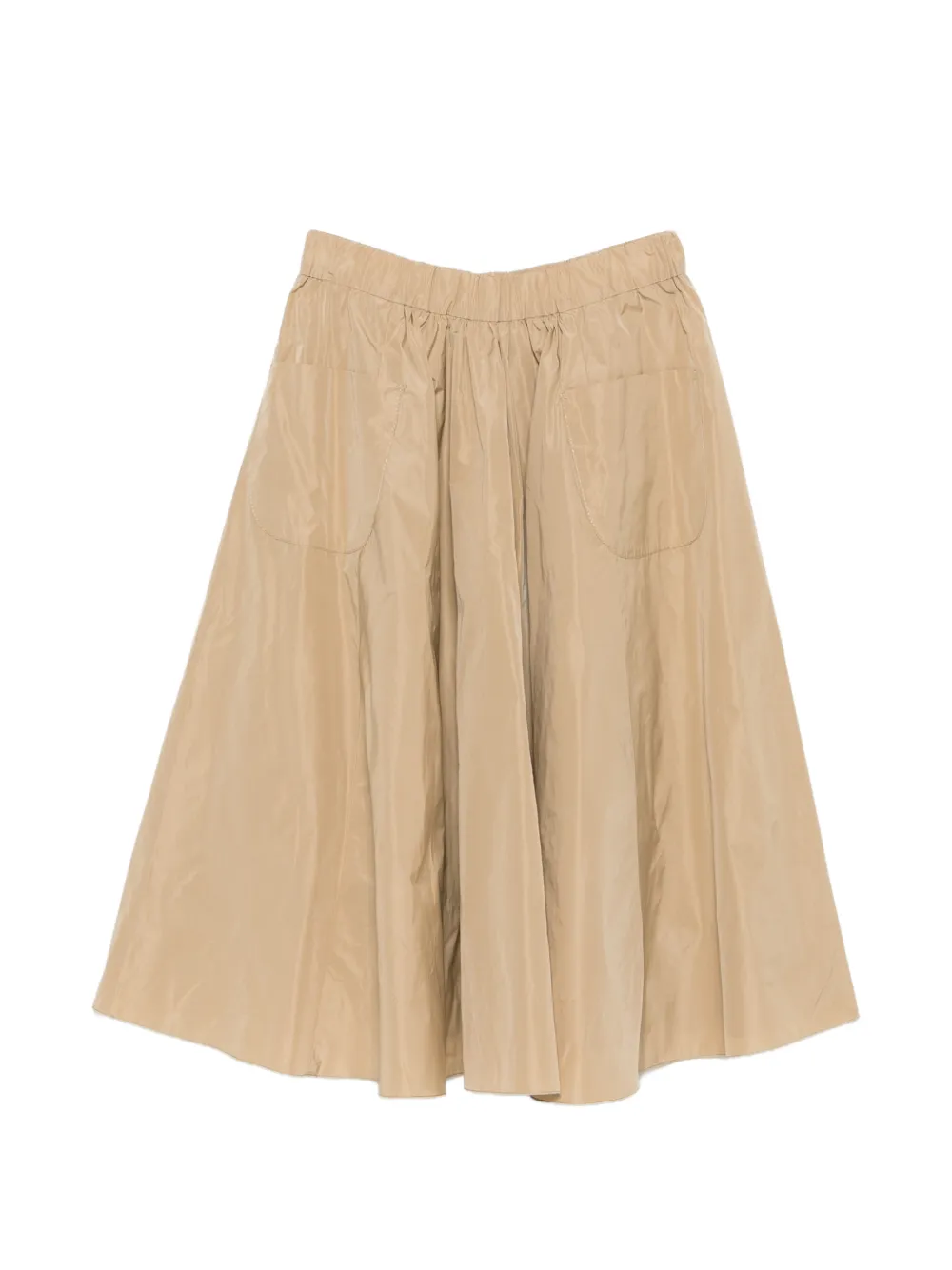 SUSANNE BOMMER front-pocket midi skirt - Toni neutri