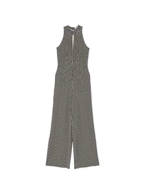 Siyu geometric-print jumpsuit