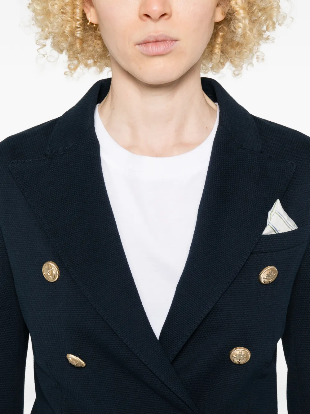Circolo 1901 Blazer met dubbele rij knopen Blauw