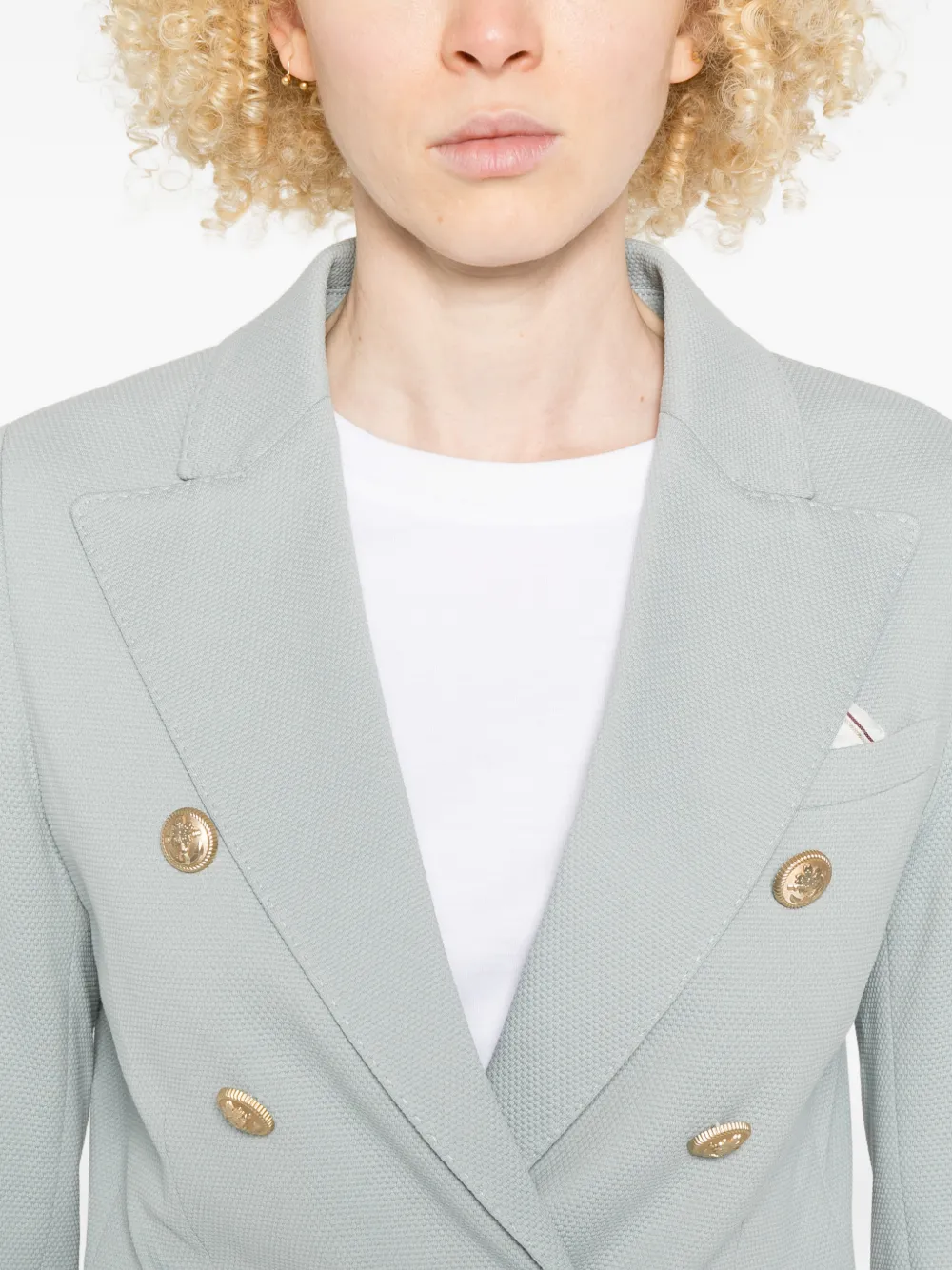 Circolo 1901 Blazer met dubbele rij knopen Blauw