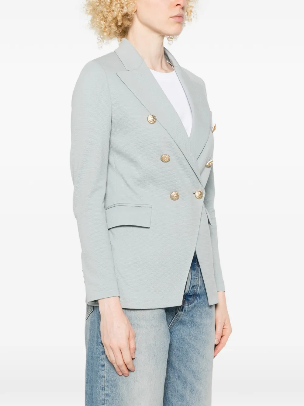  Circolo 1901 Blazer Con Doble Botonadura - Azul 