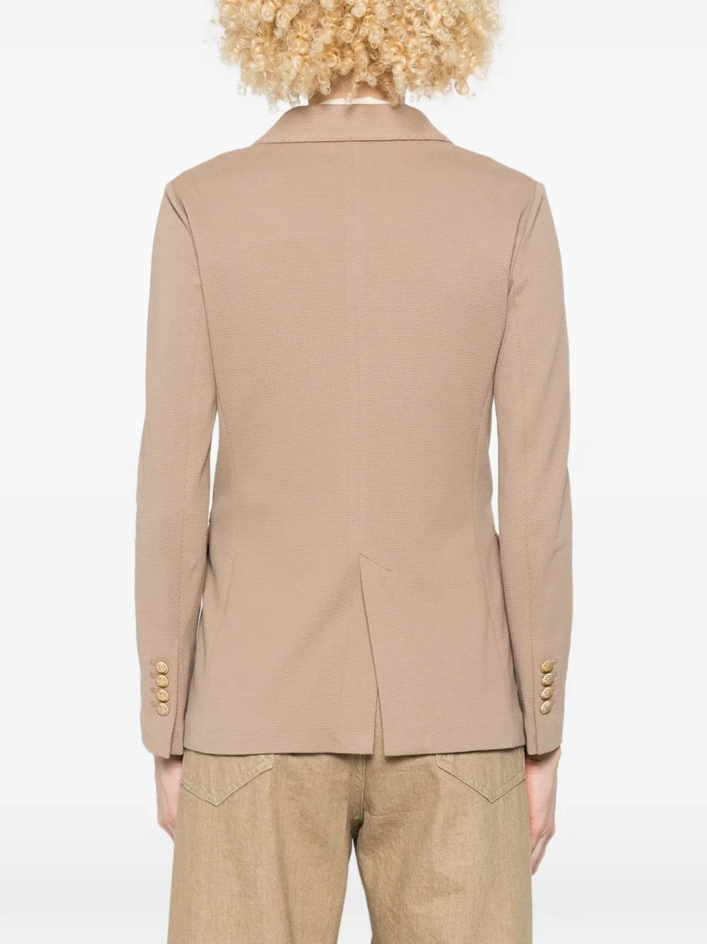 Circolo 1901 Blazer met dubbele rij knopen Beige