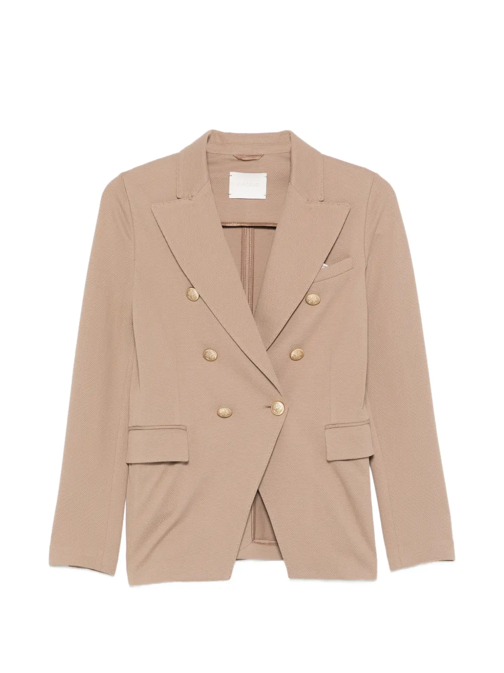 Circolo 1901 double-breasted blazer - Toni neutri