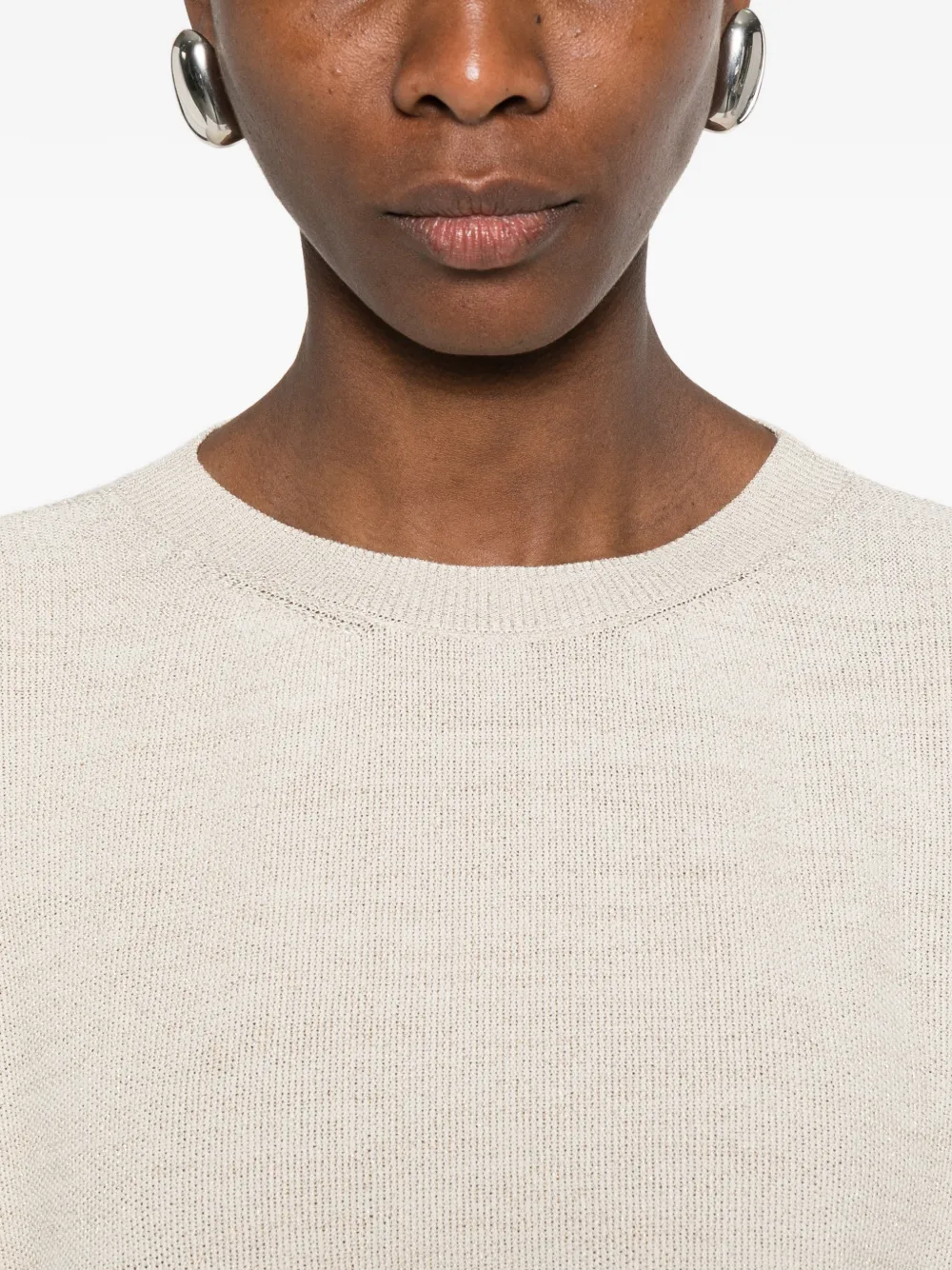 Fabiana Filippi short-sleeve Sweater | Neutrals | FARFETCH
