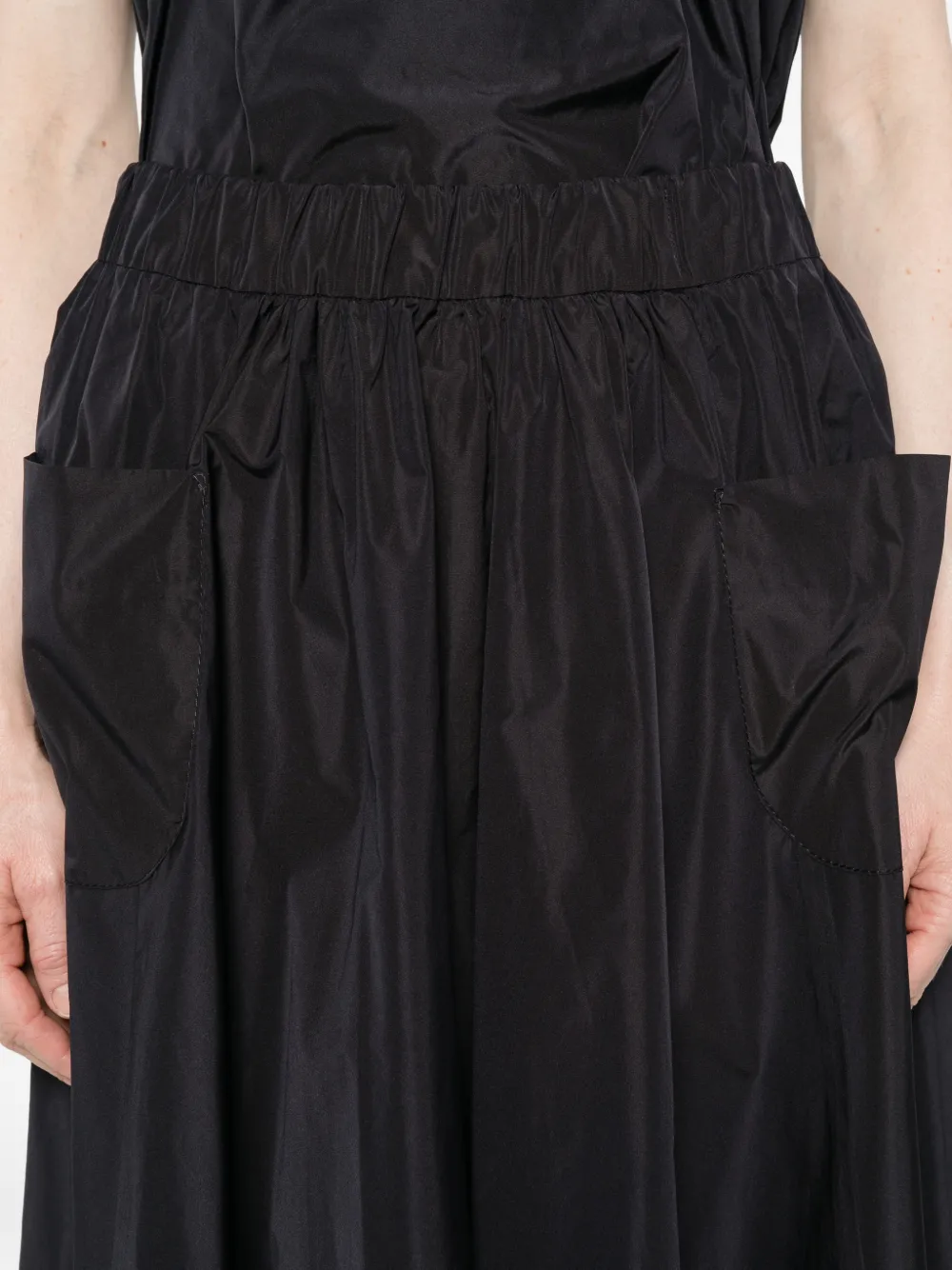 SUSANNE BOMMER Mini-rok met zak aan de voorkant Blauw