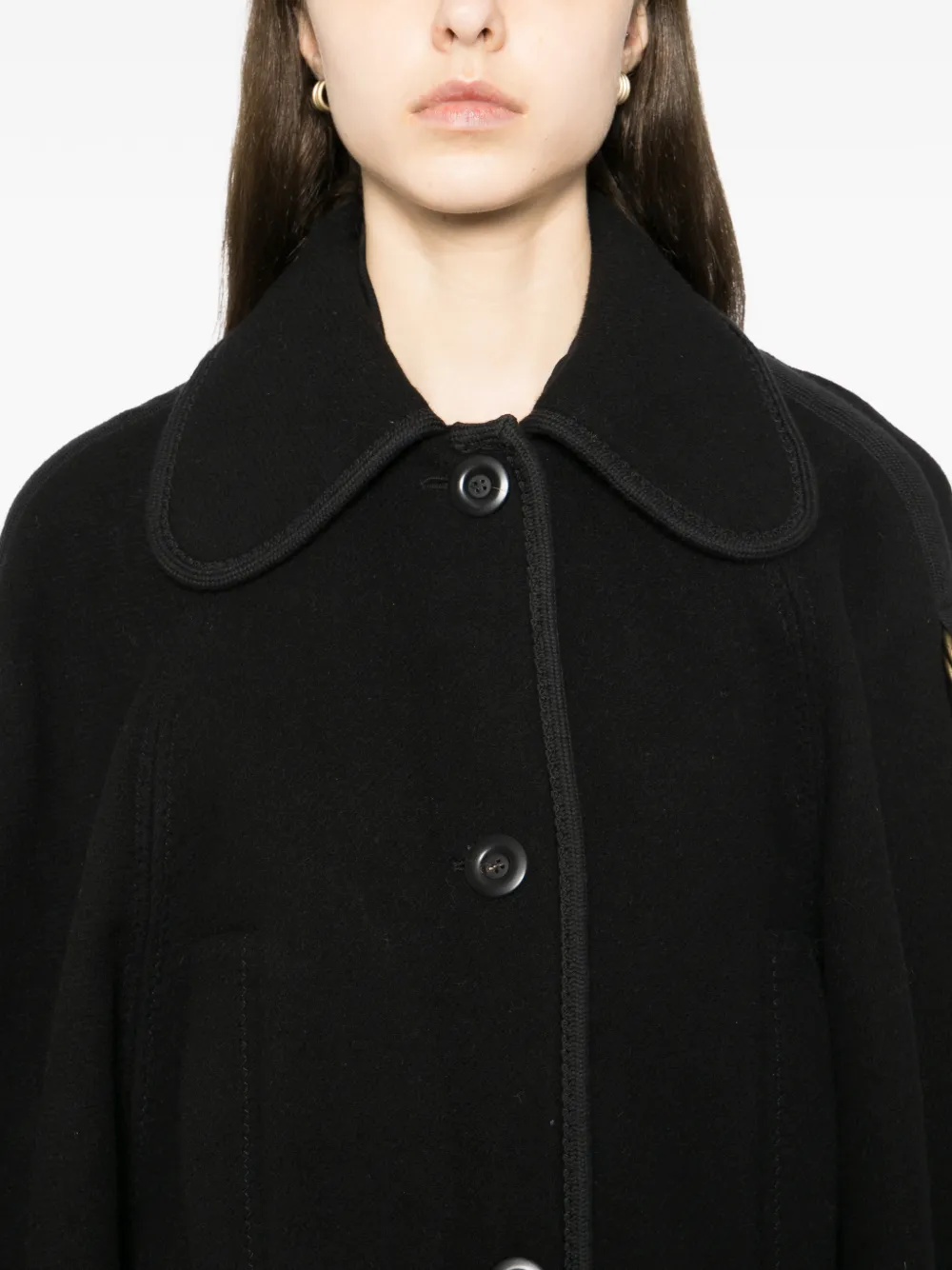 Cape-Collar Coat