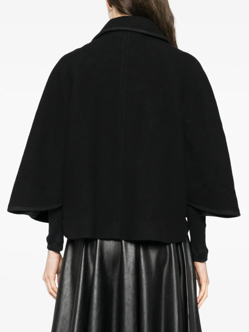 Cape-Collar Coat