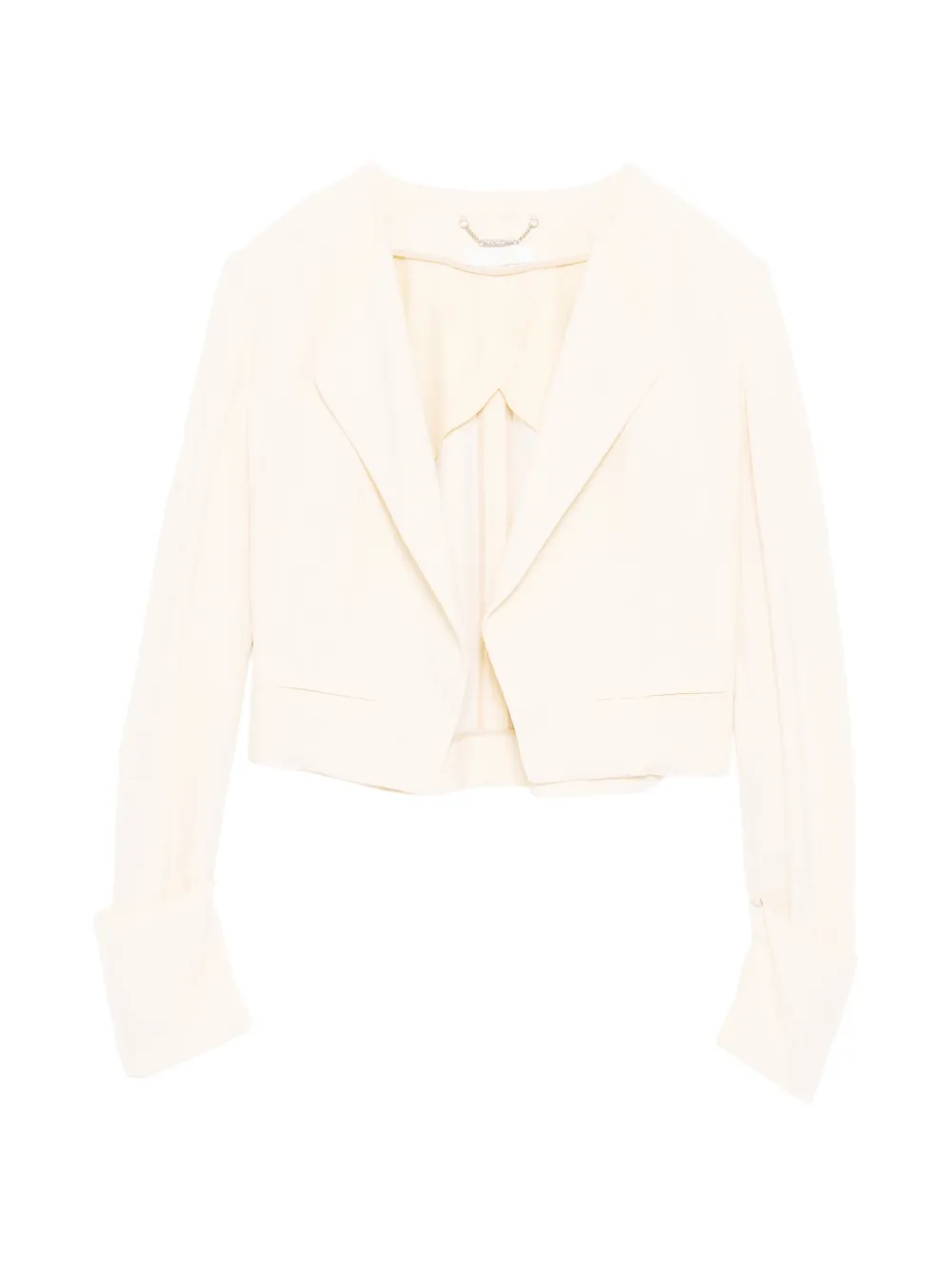 Chloé Pre-Owned cropped blazer - Toni neutri