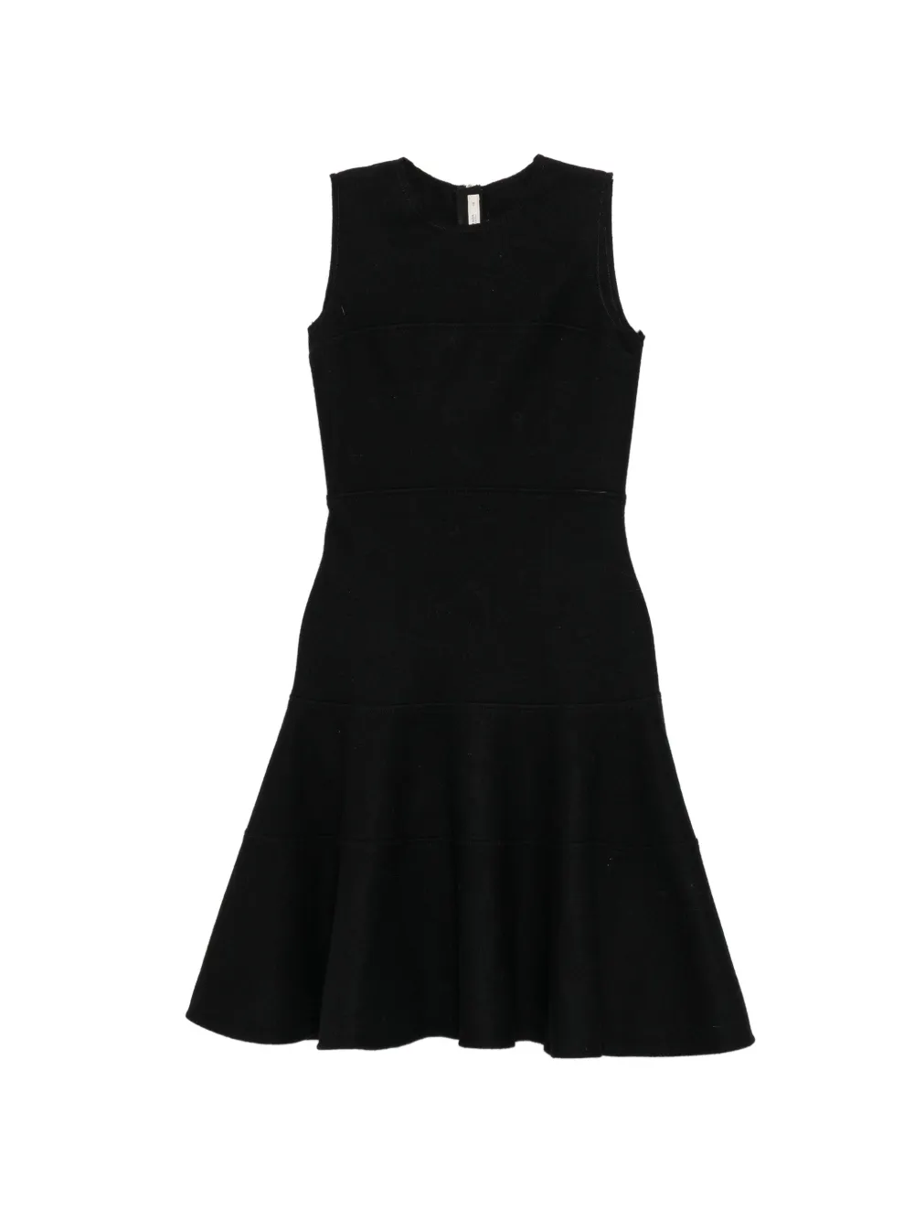 Prada Pre-Owned sleeveless wool dress - Nero