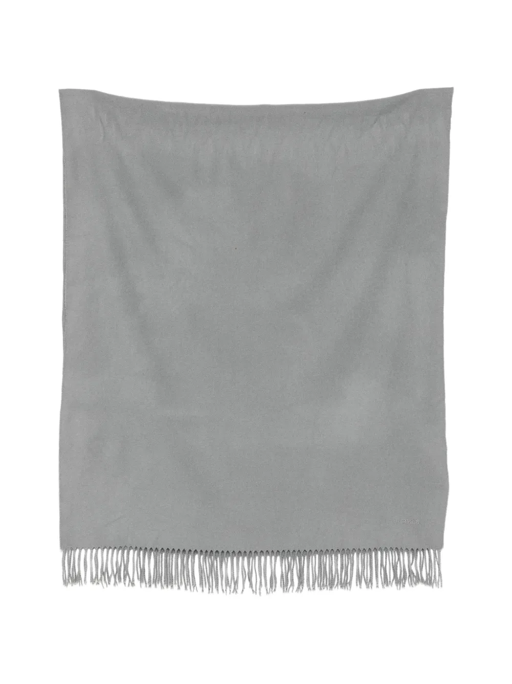 Hermès Pre-Owned cashmere scarf - Grigio