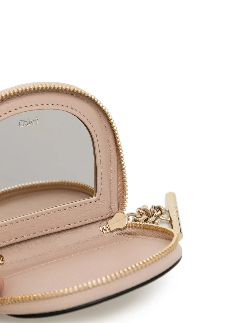  Chloé Pre-owned Metallic Mirror Coin Purse - Gold 