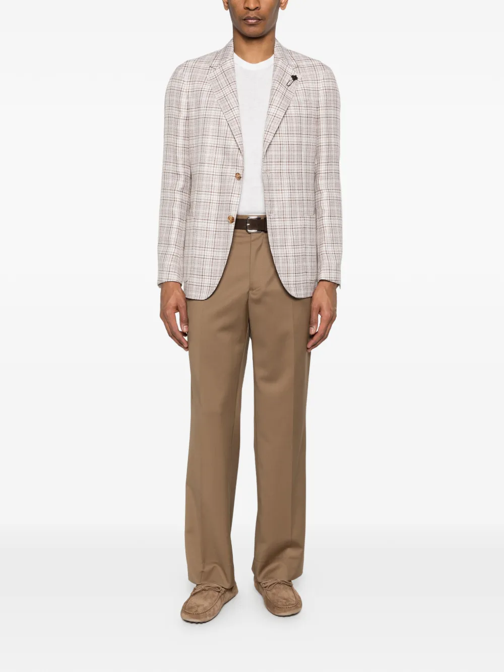 Lardini check-pattern blazer | Blazers