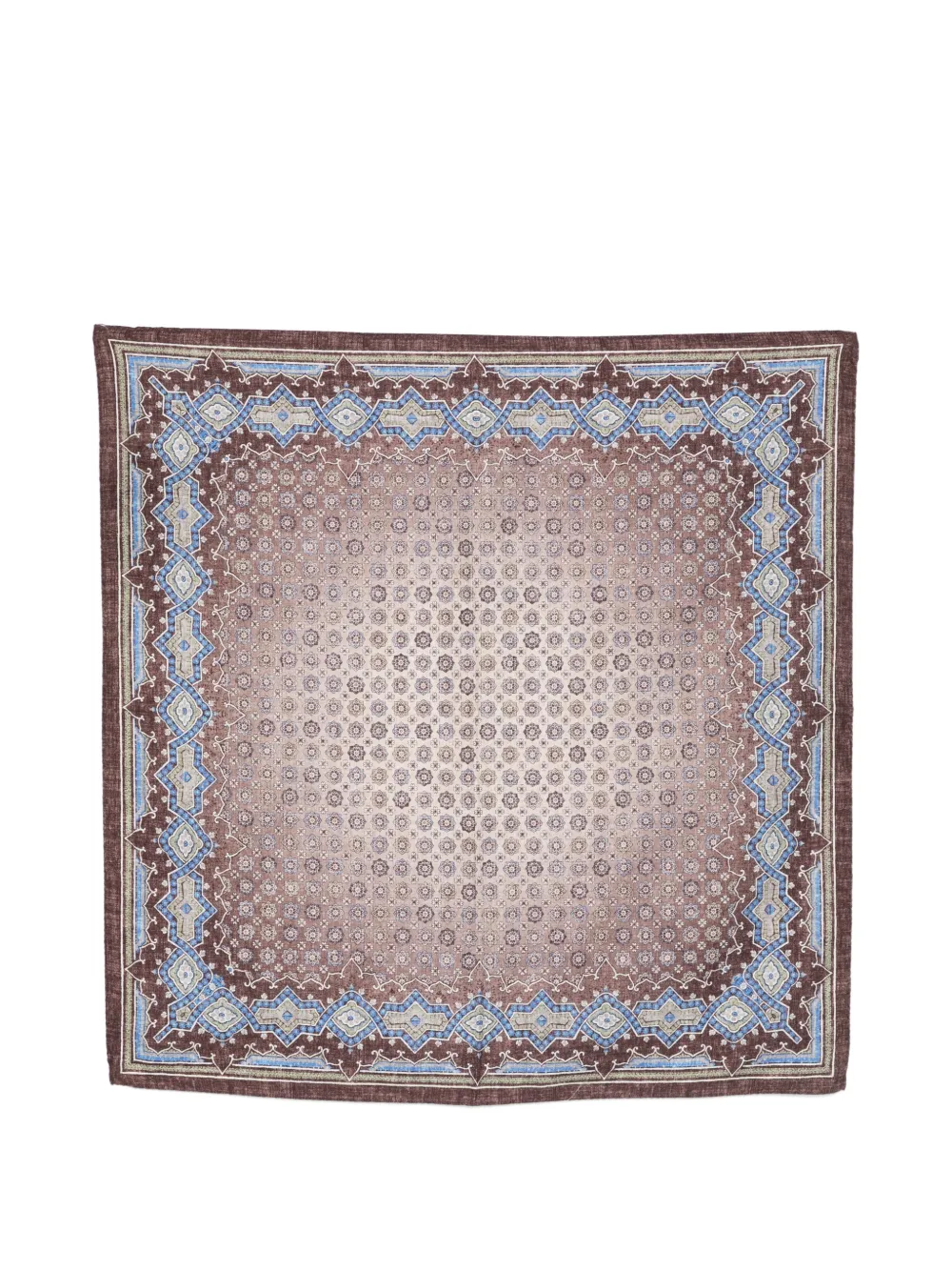 Dell'oglio 토키오 플로럴 프린트 스카프 | 브라운