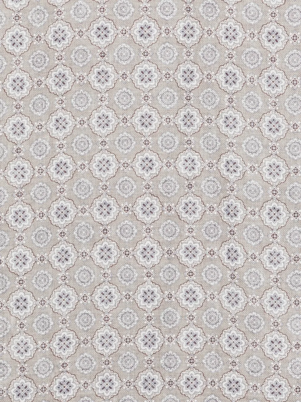  Dell'oglio Creta Patterned Scarf - Neutrals 